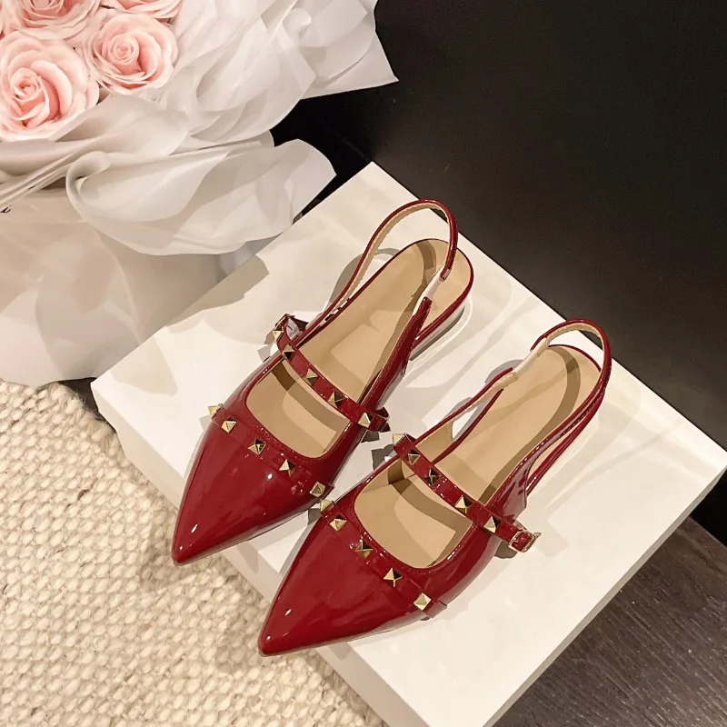 Women Shoes Sandals - Nuovi Sandali con Tacco e Rivetti