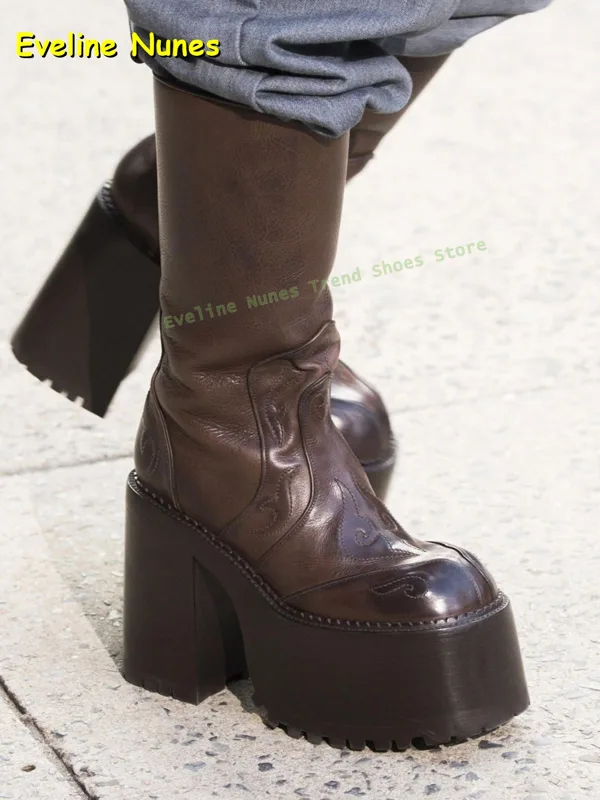 Women'S Shoes Trending 2025 - Stivali alti al ginocchio con plateau