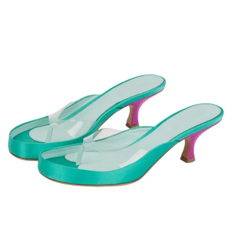 Clear Strap Heel - Sandali Donna Estivi 2026 con Tacco