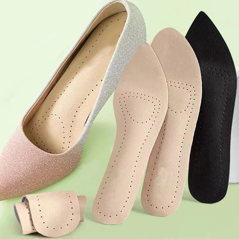 Women'S Shoes Plantar Fasciitis - Solette autoadesive in pelle per scarpe