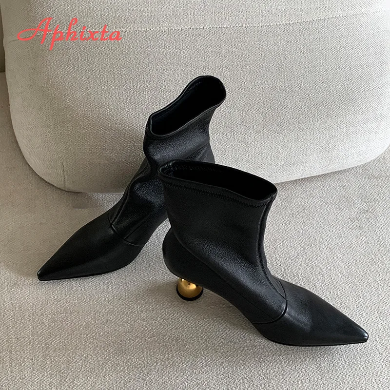Women'S Shoes Trending 2025 - Aphixta Stivaletti da donna Tacco stile