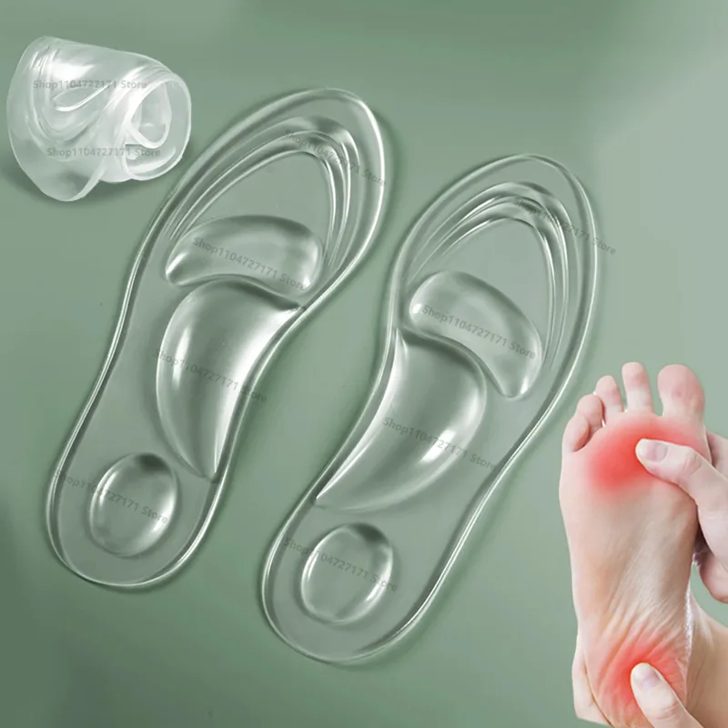 Women'S Shoes Plantar Fasciitis - Solette ortopediche in silicone per scarpe