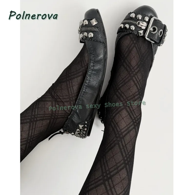 Women'S Shoes Popular - Scarpe Mary Jane con fibbia a