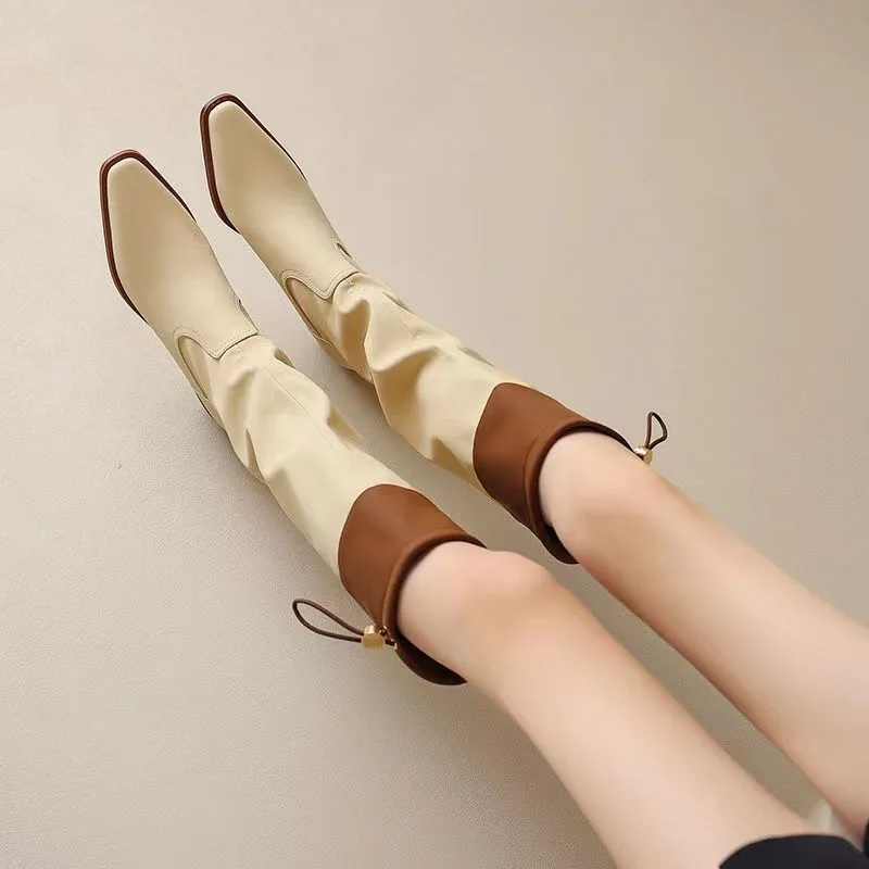Women'S Shoes Trending 2025 - Stivali lunghi da donna con punta