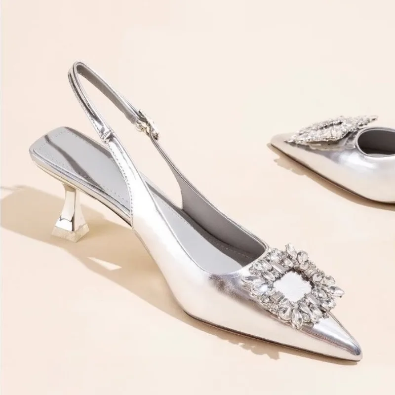 Strappy Heeled Sandals - Sandali da donna estivi Scarpe nuove