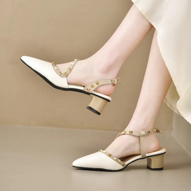 Sandali da donna alla moda con - Metallic Heel Sandal recensione e prezzo