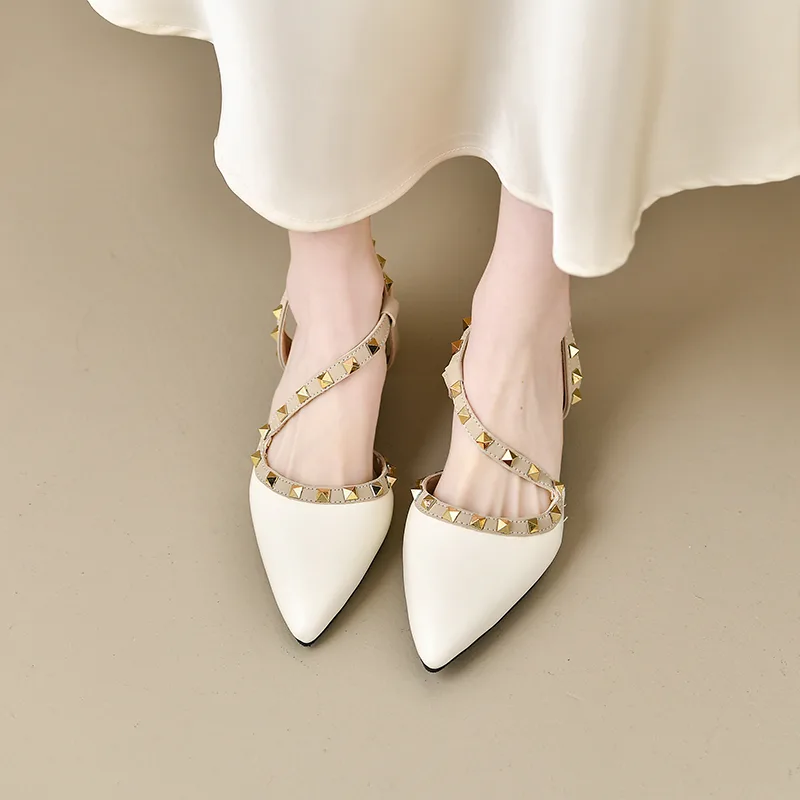 Sandali da donna alla moda con - Metallic Heel Sandal recensione e prezzo