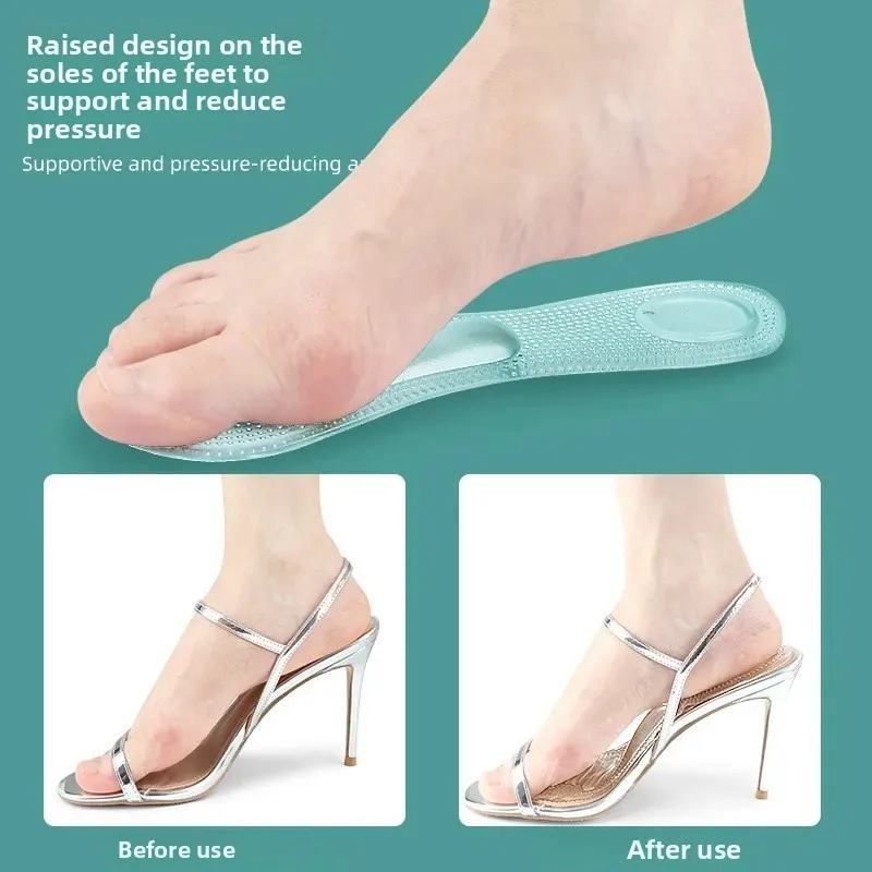 1 paio di solette trasparenti  - Women'S Shoes High Arch Support recensione e prezzo