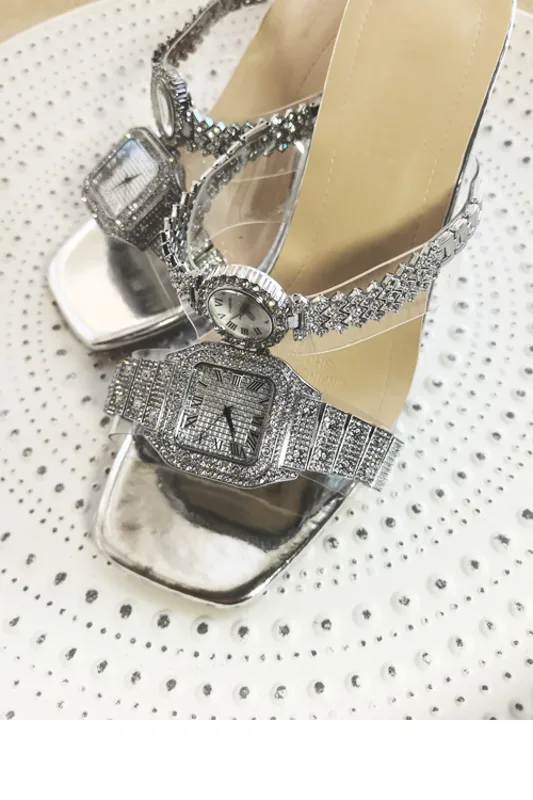 Design originale Orologio in c - Clear Strap Heel recensione e prezzo