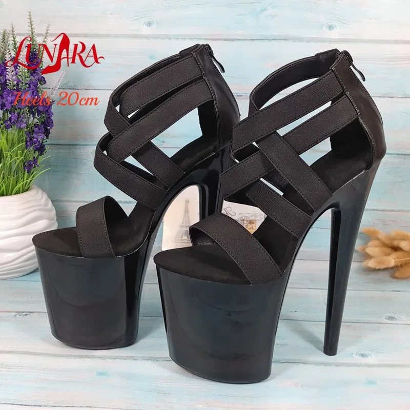Sandali da donna con plateau e - Strappy Heeled Sandals recensione e prezzo