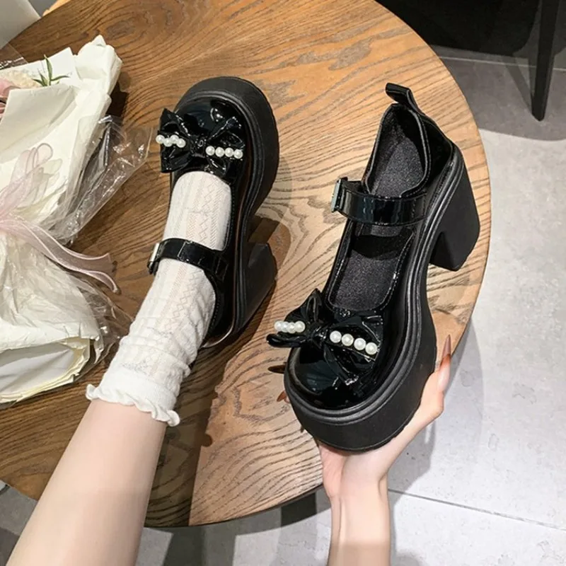 Scarpe Lolita 2026 Nere con Ta - Women Shoes Size recensione e prezzo
