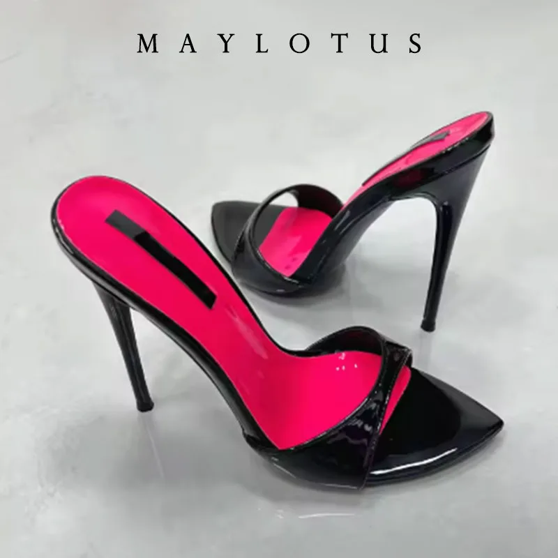 Sandali con tacco a spillo pat - Women Shoes Ysl recensione e prezzo