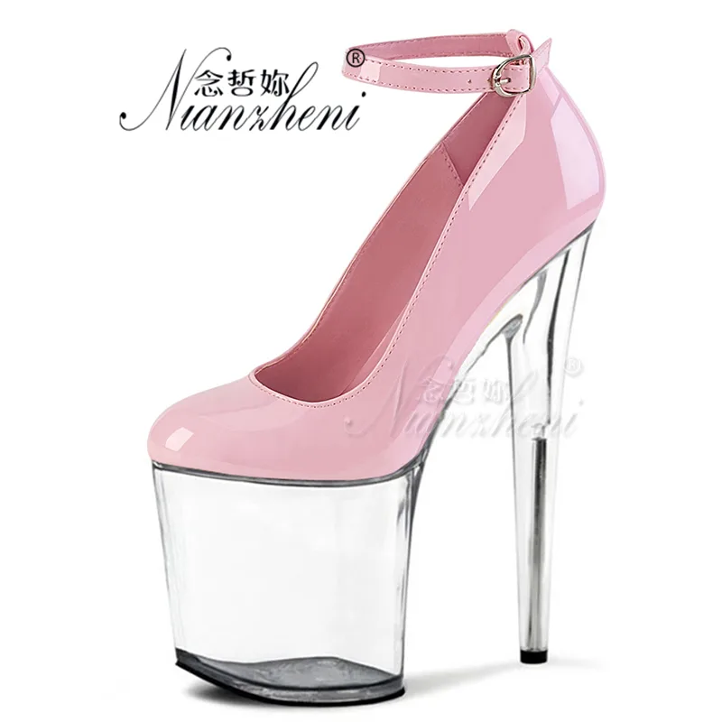 Tacchi Alti Rosa Trasparenti c - Clear Strap Heel recensione e prezzo