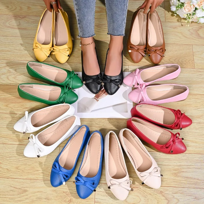 Scarpe in Pelle Comode con Fio - Women Shoes Size recensione e prezzo
